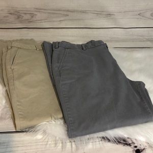Lot of 2 Izod Saltwater Chinos